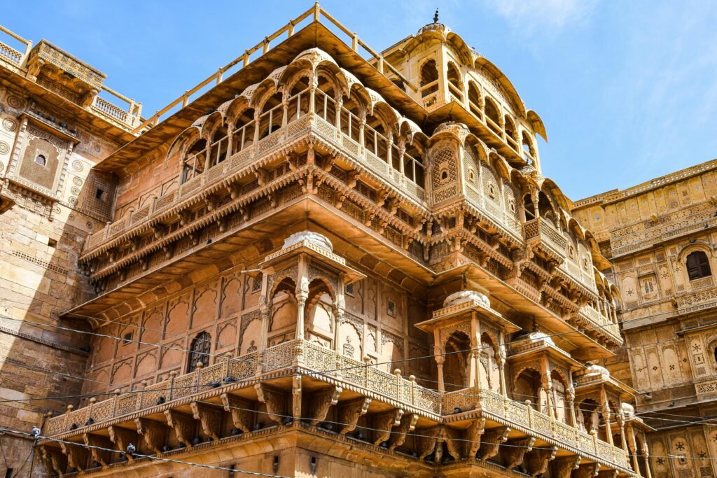 The Golden Fort of Jaisalmer standing tall against the sky