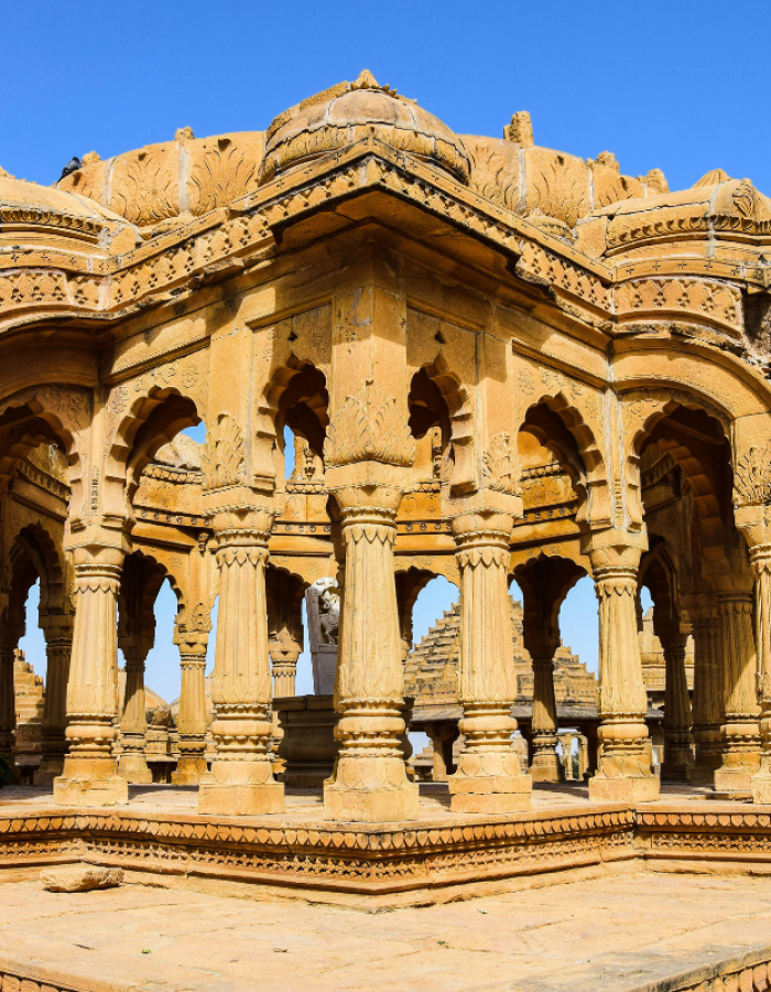 Golden Echoes: A majestic tribute to the royal Maharajas of Jaisalmer.
