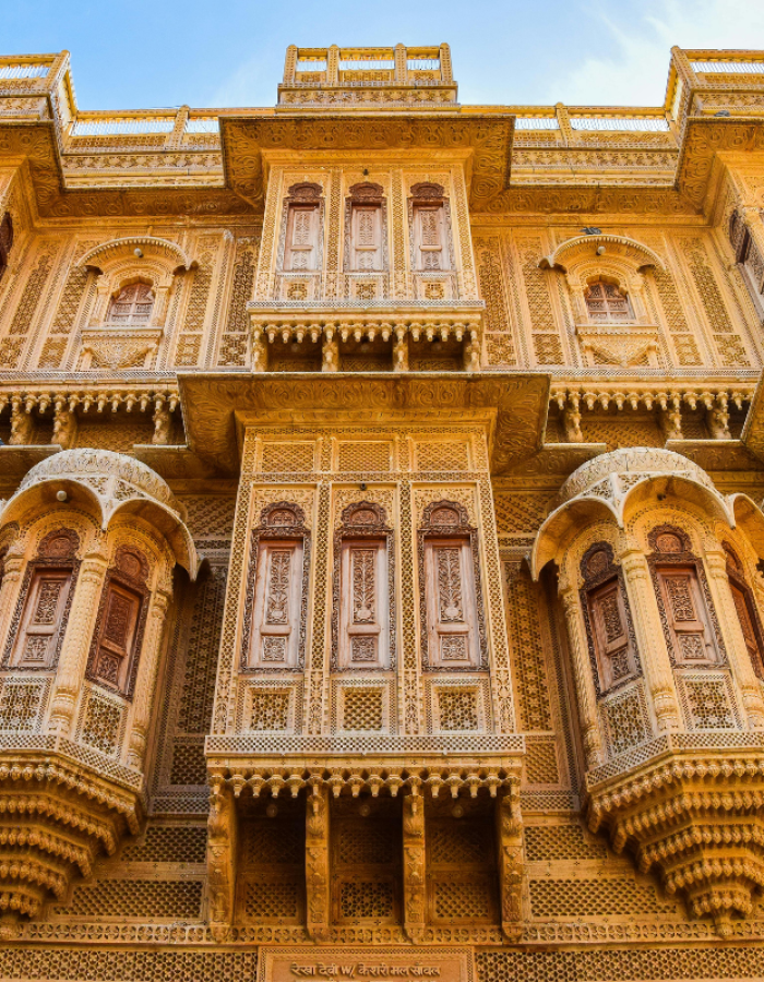 Stone Lace: The intricate grandeur of Jaisalmer’s wealthiest merchants.